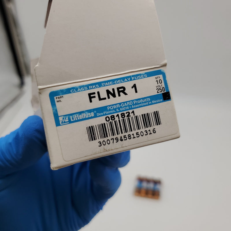 Littelfuse FLNR001 Time Delay Fuses 1A 250VAC Pack of 5 4