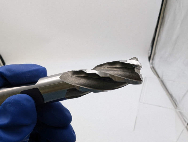 Weldon 3/4" Crest-Kut End Mill 4 Flute .120R 3/4" Shank 1-5/8" LOC 3-7/8" OAL 3