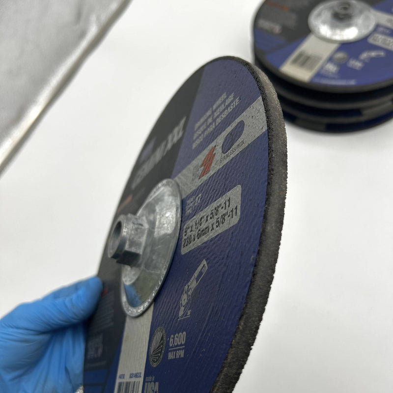 Norton 66252843793 Grinding Wheel 9in x 1/4in x 5/8"-11 Type 27 Gemini XXL 10pk