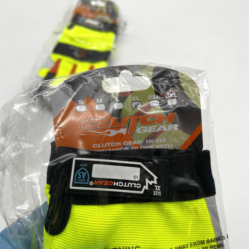 Superior MXGKGHV Leather Glove Size XL Goatskin Cut Lvl 5 Hi Visibility 2 Pairs 2