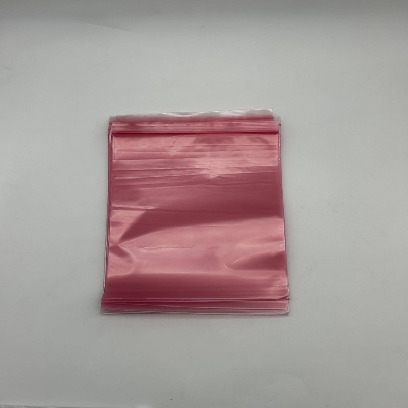 Elkay Plastics FASST41212 Pink Anti-Static Zip Lock Bags 12x12 4 Mil 25 Pack 8