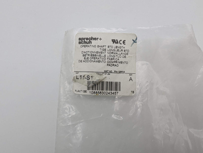 Sprecher + Schuh L11-S1 305mm Shaft 12 for L11 Disconnect Switches 3