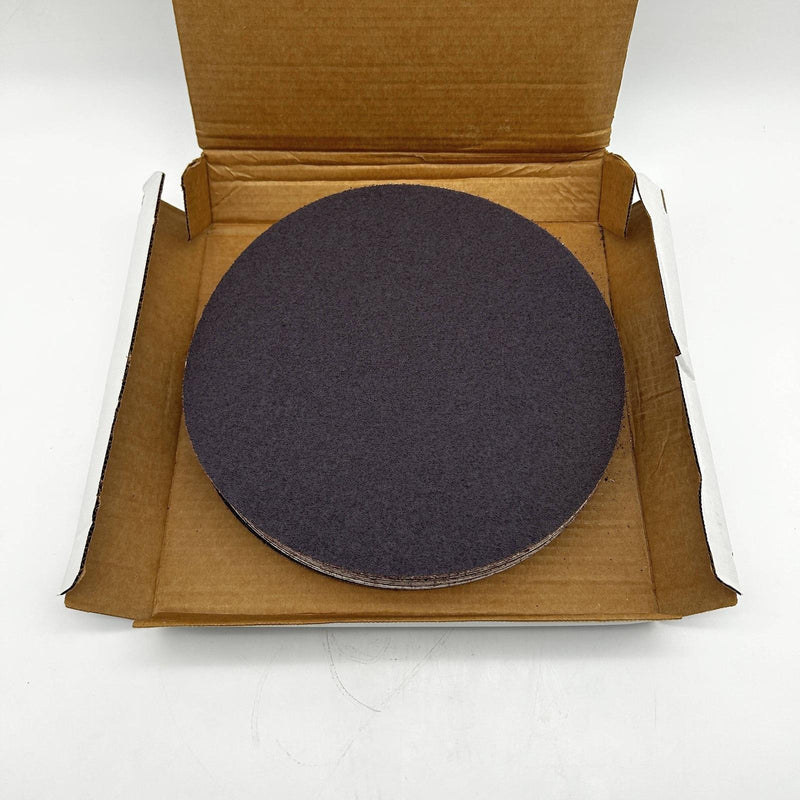 25pk Norton 36635 Sanding Disc 12" Dia R228 36-X METALITE PSA Stick and Sand 7