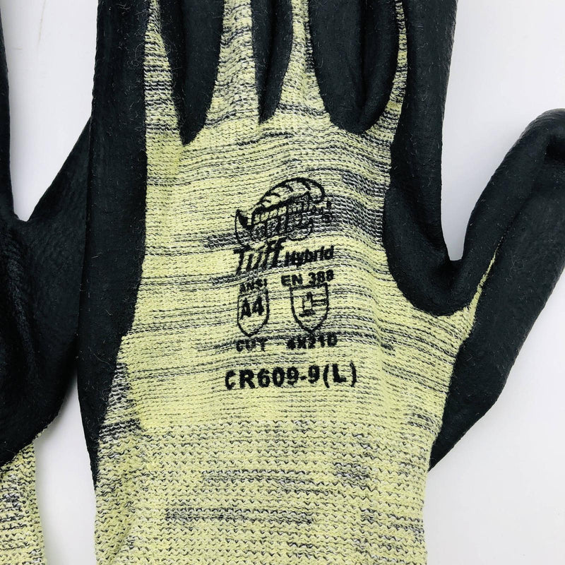 Global Glove CR609-LG Work Glove Sz 9/Large Tsunami Grip Tuff Hybrid 12 Pairs 4