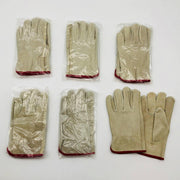 PIP 68-162 Drivers Gloves Sz Small Leather Top Grain 9711 Keystone Thumb 6 Pairs 1