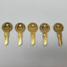 5x Timberline D300KY Key Blanks for Timberline Cam Locks Brass NOS 3