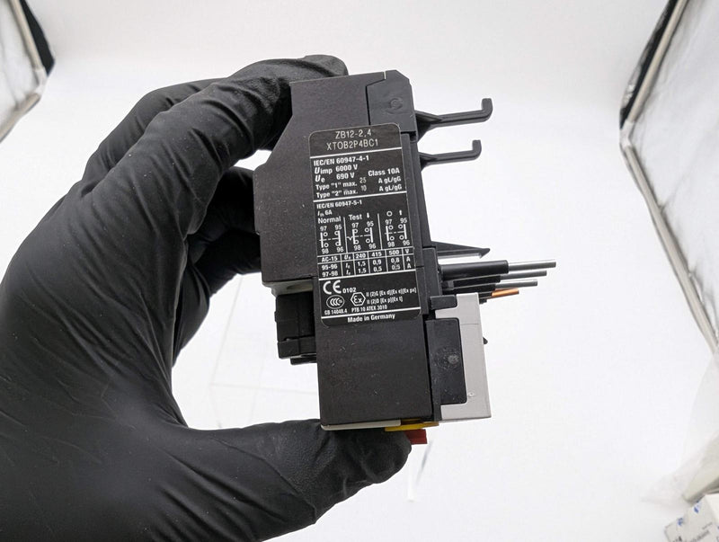 Eaton ZB12-2.4 Overload Relay Frame 1.6 to 2.4 A Range 690V XTOB2P4BC1 2