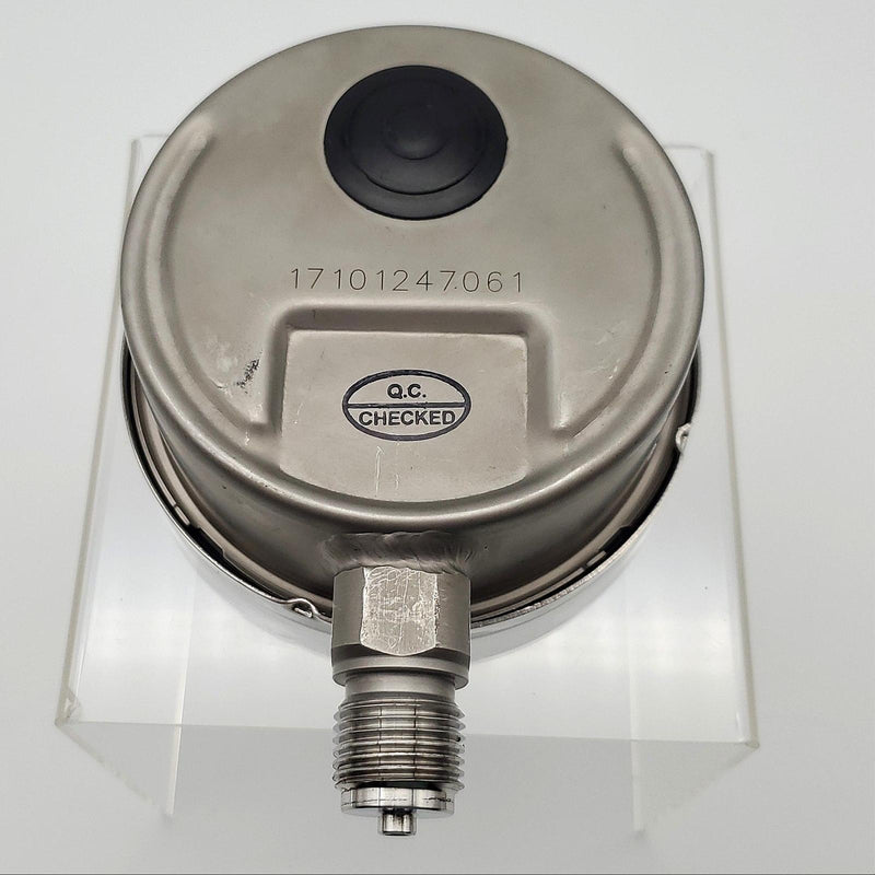 Ness PB-4-11 Pressure Gauge 0-10 kg/cm 140psi 100mm Dial 1/2" BSP Bottom Entry 3