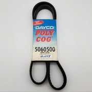 Dayco 5060500 Serpentine Belt 0.82" Width 50" Length 6 Rib Poly Cog 1