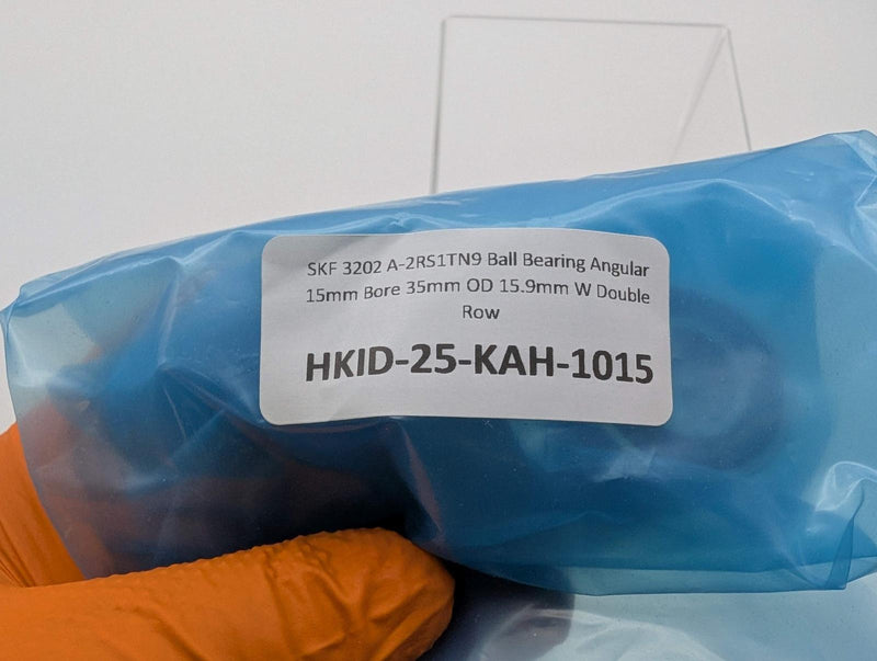 SKF 3202 A-2RS1TN9 Ball Bearing Angular 15mm Bore 35mm OD 15.9mm W Double Row 4