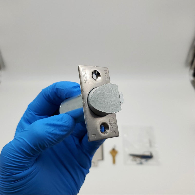 PDQ Door Lever Storeroom Lock Satin Chrome 2-3/4" Backset C Keyway GT-C 115 8