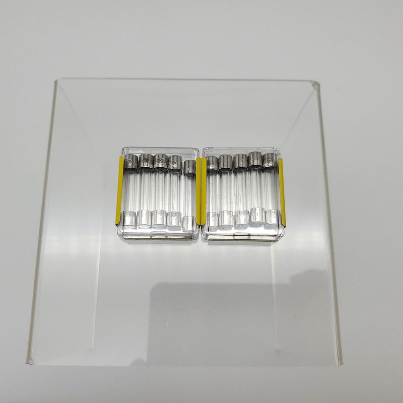 Bussmann AGC-1/2-R Fuses 0.5A 250V Fast Acting Glass Pack of 10 2