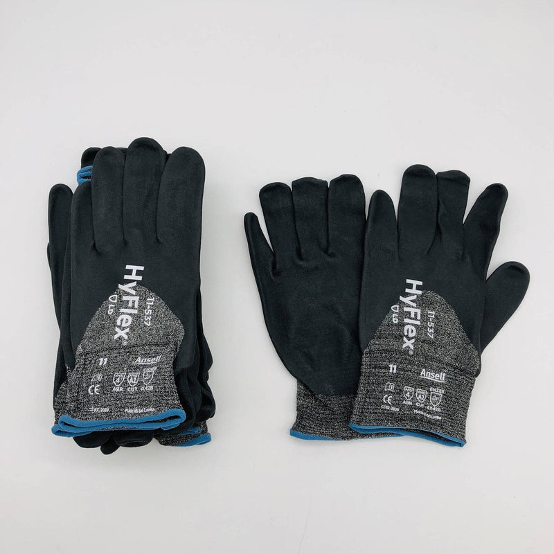Ansell Hyflex 11537 Cut Resistant Work Glove Sz XXL 11 Nitrile Foam Palm 6 Pairs 8