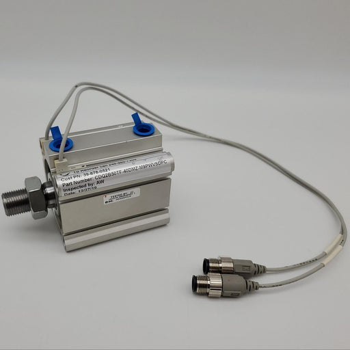 SMC CDQ2B50TF-40DMZ-M9PWVSDPC Compact Cylinder Single Acting w/ Cables 1