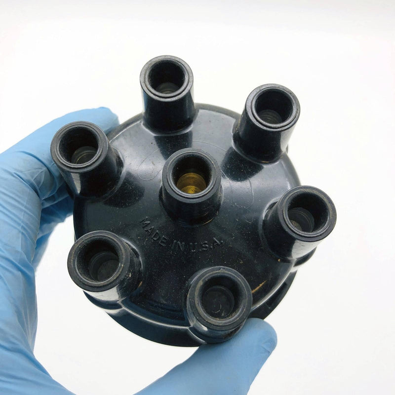 Crown 948872 Distributor Cap Black New Old Stock NOS For Jeep 5