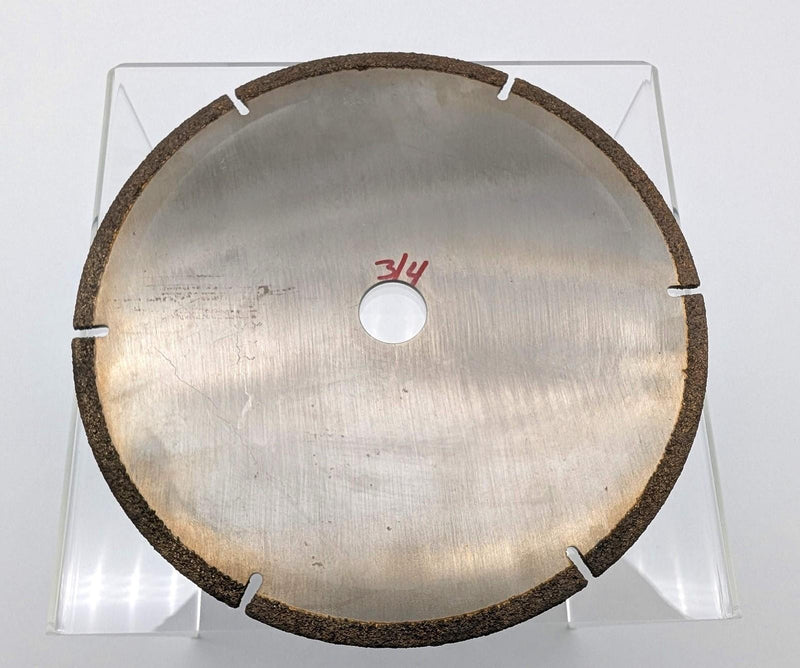 Bodi 7" Fiberglass Cutting Blade 3/4" AH 3/32" T 50/60 Grit Slotted 72G7B4 1