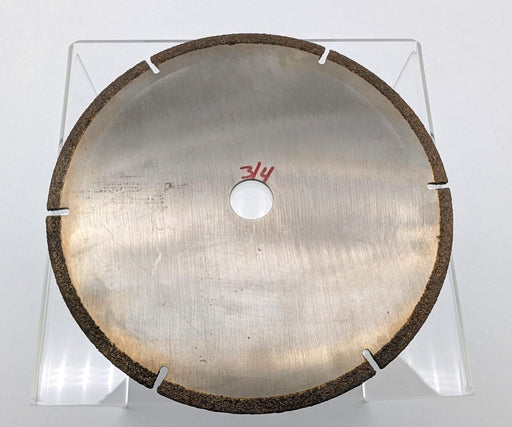 Bodi 7" Fiberglass Cutting Blade 3/4" AH 3/32" T 50/60 Grit Slotted 72G7B4 1