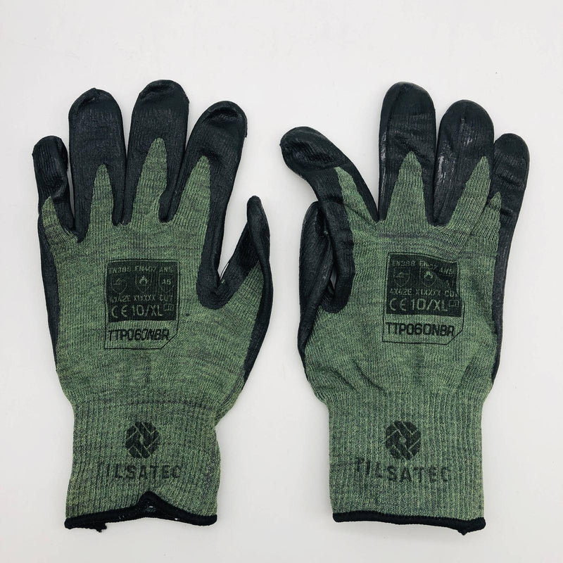 Tilsatec TT060NBR-10 Work Glove Size 10/XL Foam Nitrile Palm Coated 12 Pairs 2