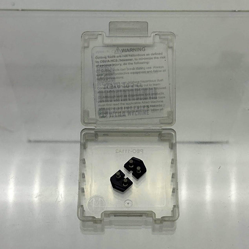Allied Machine 1C3YA-10.5-CI Spade Drill Insert Cast Iron TIALN 10.5MM Lot of 2 1