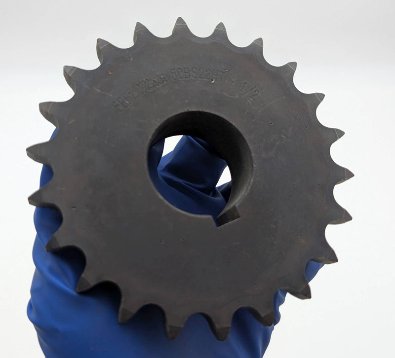 Martin 50BS22HT 1 1/2 Roller Chain Sprocket 1-1/2" Bore 22 Teeth 5/8" Pitch 1