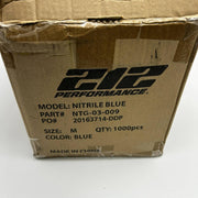 212 Performance NTG-03-009 Disposable Glove Medium 5mil Blu Nitrile PF 10BX/Case 2