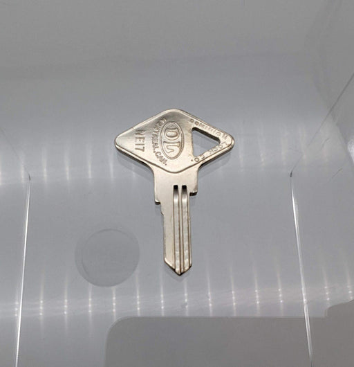 2x Ilco NE17 Key Blanks for Some Vintage Renault Vehicles Nickel Plated 1