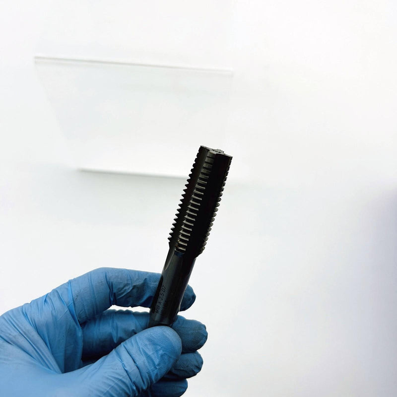 Cle-Line C63249 Taper Hand Tap 0401M M18x2.5 D7 4 Flutes General Purpose HSS