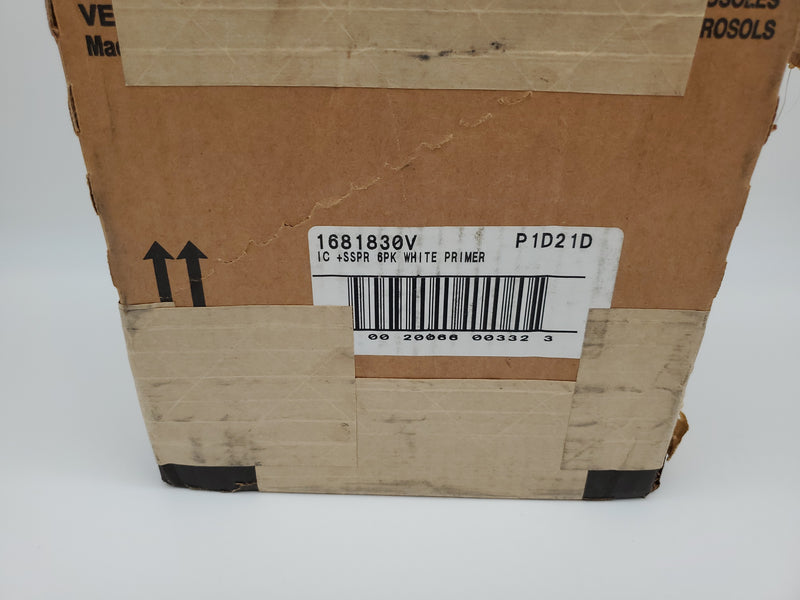 Rust-Oleum Primer Spray Paint White Interior/Exterior Multi Purpose 6 Cans 6