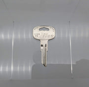 5x Ilco 1098PB Key Blanks for Some Peterbuilt Trucks Nickel Plated 1