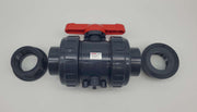 Asahi AV 1605-020 2" Ball Valve Type 21 True Union PVC FKM Seals 230 Psi 1