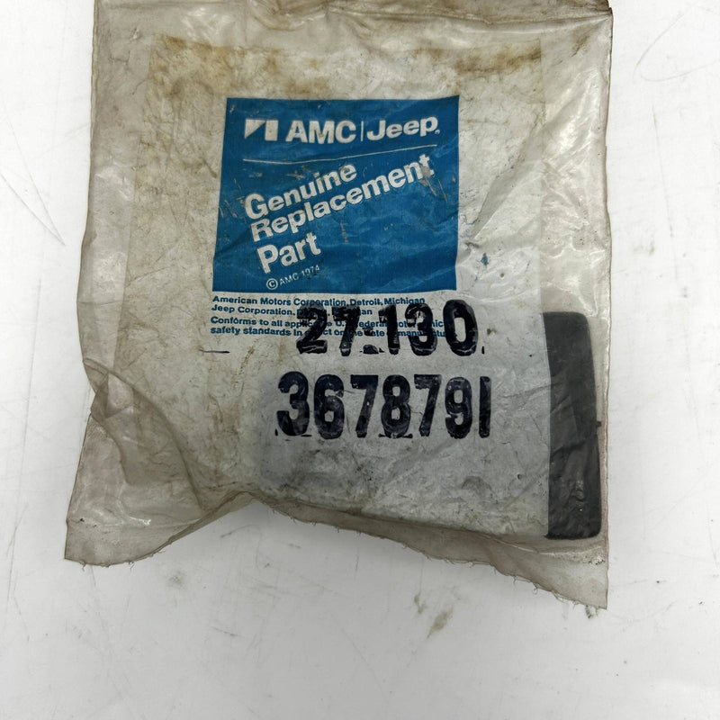 AMC Jeep 3678791 Coat Hook Black OEM NOS 81-86 Without Sliding Sunroof Sealed