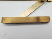 Rixson 8-2221 Door Holder & Stopper Satin Brass 8-HD Heavy Duty Surface Mount 7