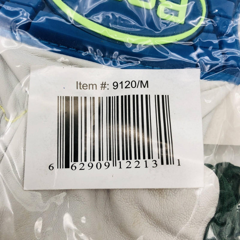 PIP 9120 Leather Driver Glove Medium Std Grade Sheep Keystone Boss Impact 2 Pair 2