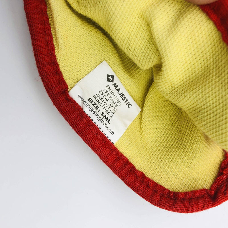 Majestic 21285WR Work Gloves Size 8/Small Cutless Goatskin Leather 1 Pair 2