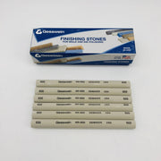 Gesswein Diemaker Stones 4053605 1/2" Round x 6" 600 Grit Aluminum Oxide Bro 6pk 6