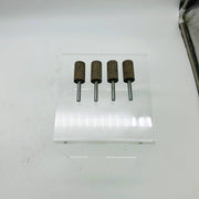 Modern Abrasives 22080 Mounted Point 3/4 x 1-1/2 Resin 1/4 Shank Medium AO 4pk 8