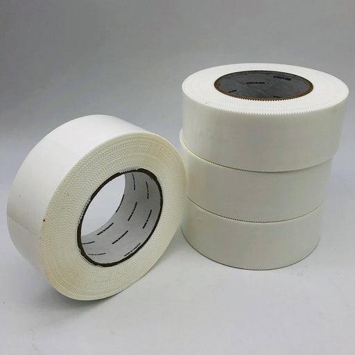 Poly Tape With Pinked Edges 48mm X 55m White Tape Product 133WH-144X55PE 4 Rolls 1