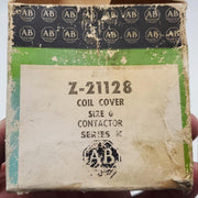 Allen Bradley Z-21128 Contactor Coil Cover Size 0 Series K NOS 5