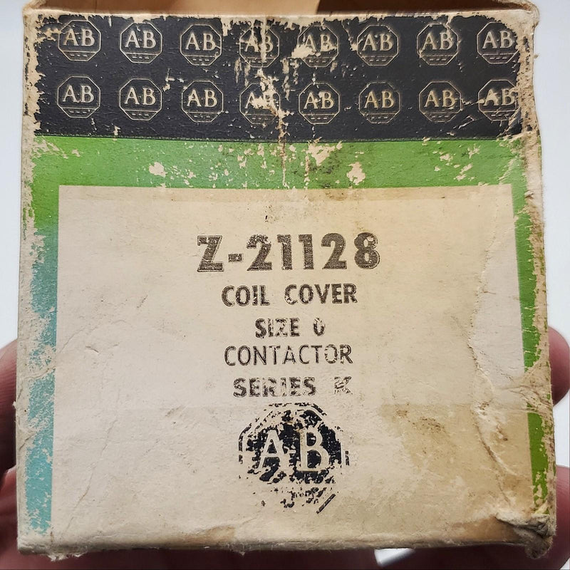 Allen Bradley Z-21128 Contactor Coil Cover Size 0 Series K NOS 5