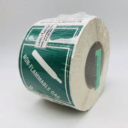 Non Flammable Gas UN1066 Shipping Label 1 Roll/500 LabelMaster ETHSNVP4-00006393 6