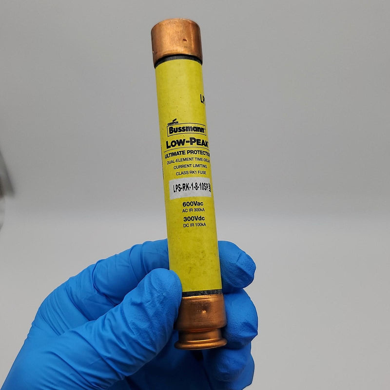 Bussmann LPS-RK-1-8/10SP Fuse 1-8/10A 600V Time Delay Dual Element Low-Peak 1
