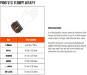 Ergodyne ProFlex 500 Elbow Brace Wrap Support X-Large 12-13" Black 6