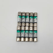 Bussmann FNM-1/10 Fuses 0.1A 250V Time Delay Dual Element Midget Fuses Pack 10 1