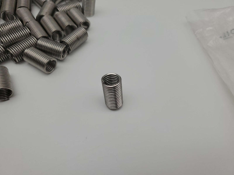 Recoil M14-2 x 2.5D Helical Threaded Inserts Tanged Free Running 35MM L 50 Pack 3