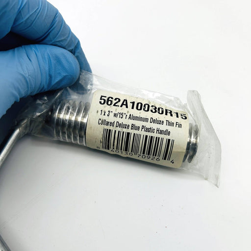 ES Manufacturing 562A10030R15 Aluminum Thin Fin Radius Roller 1x3in Lot of 5 2