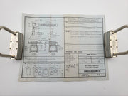 Rixson 5-533 Door Stop Overhead Concealed Satin Chrome Reversible Checkmate No 5 11