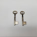 2x Ilco B9 Bit Keys 0.53" Bit Height x 0.51" Wide x 0.09" Thick Malleable Iron 3