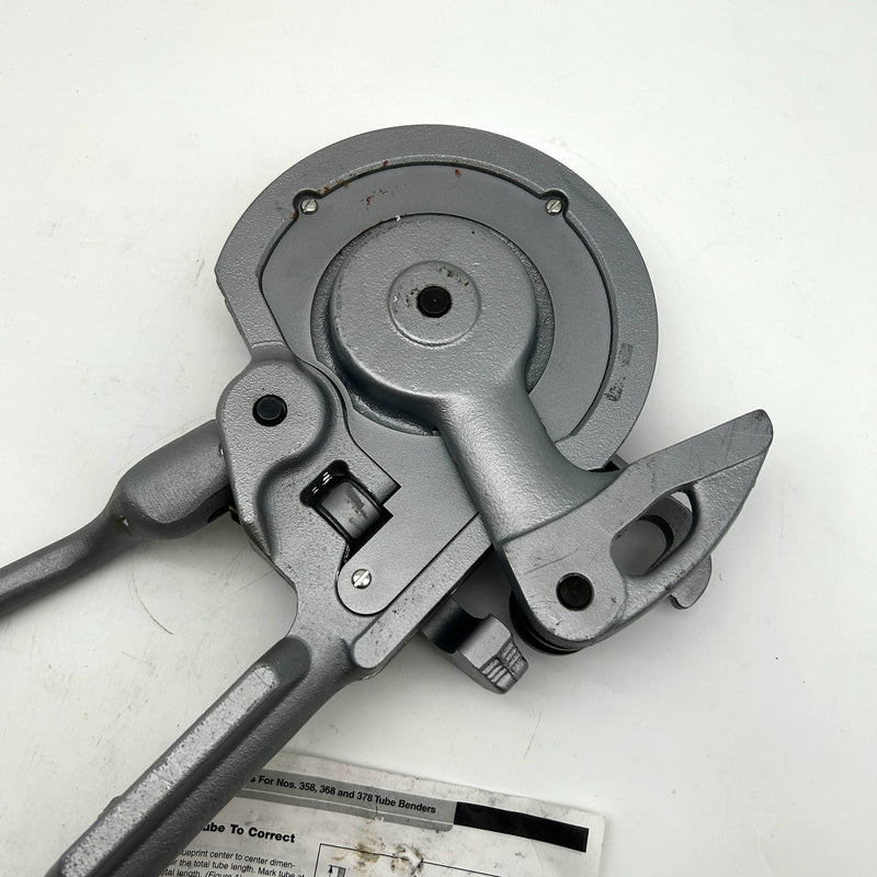 Rigid 35175 Geared Ratchet Tube and Pipe Bender 368 3/4 Tubing Outside Diameter