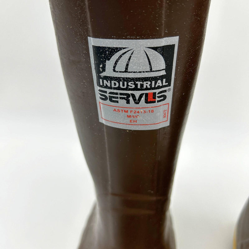 Honeywell Servus 22114 Waterproof Steel Toe Boots Sz 13 Neoprene Dip Anti Skid