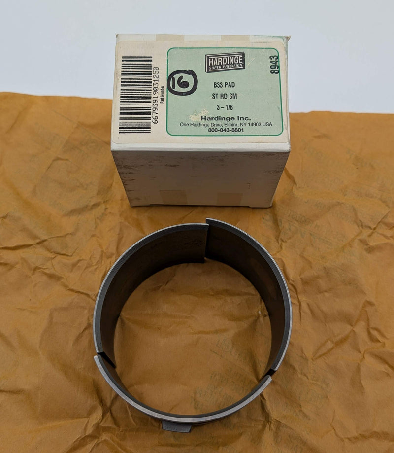 Hardinge B33 3-1/8" Round Smooth Finger Feeder Pads 3-Segment for B-Series